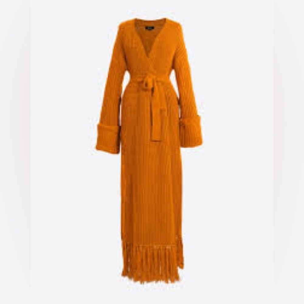 Hanifa Miya Knit Dress - Orange